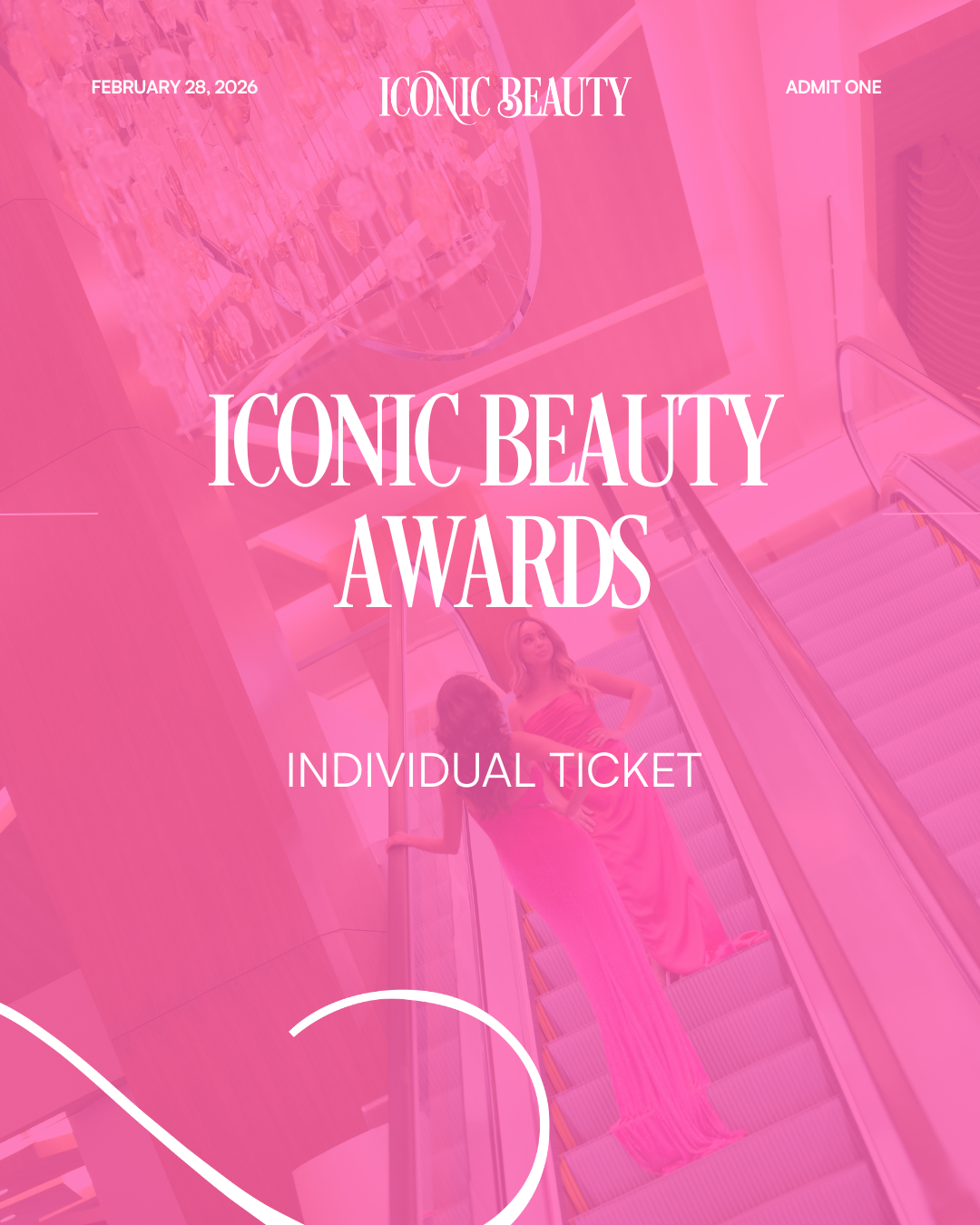Iconic Beauty Awards Individual Ticket