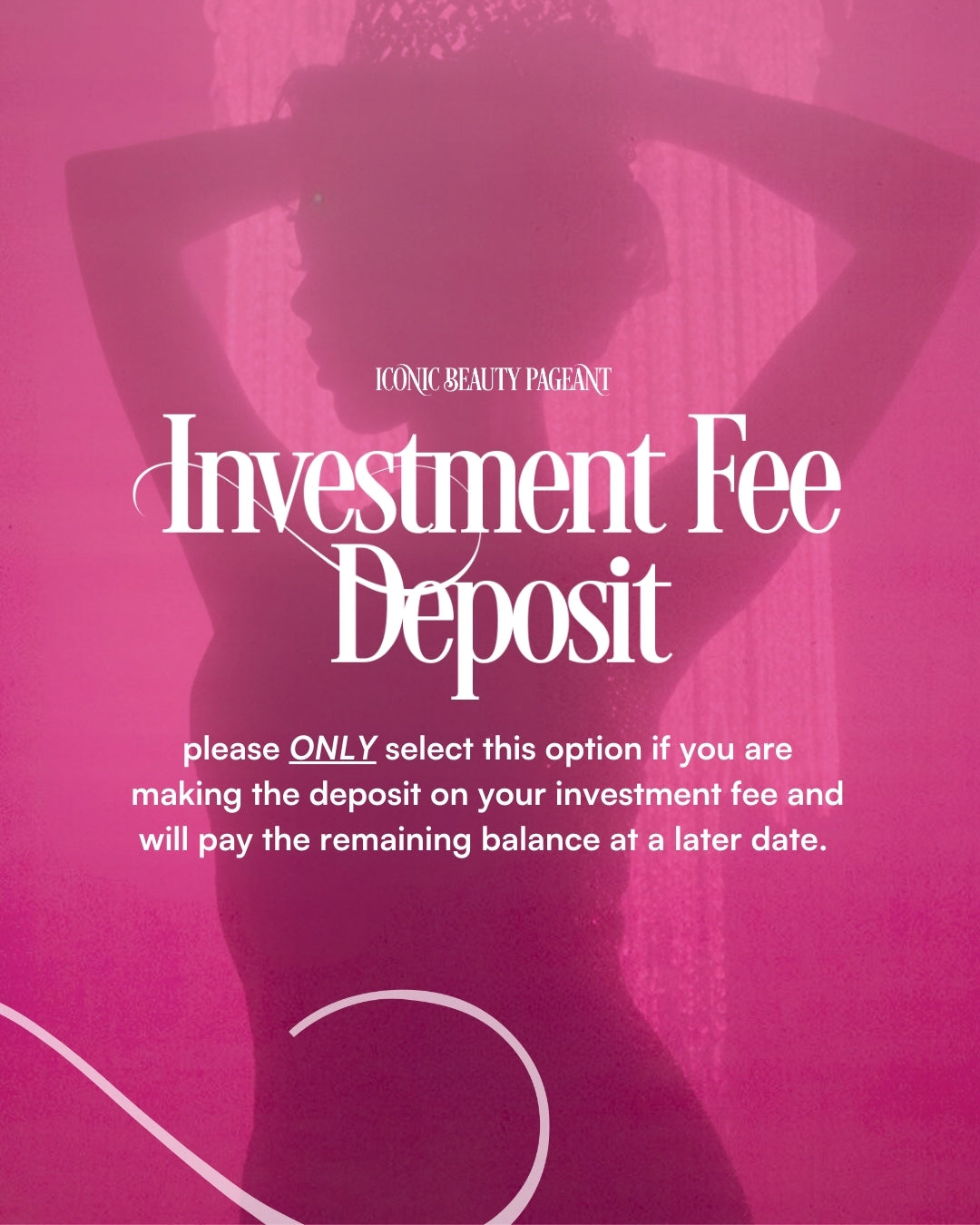 2026 investment fee deposit